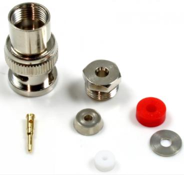 BNC-Stecker Lötmontage für RG174